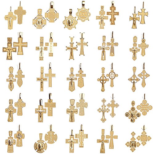hvedch #c3__ Set of 25 pcs Crosses Wax Patterns for Lost Wax Casting