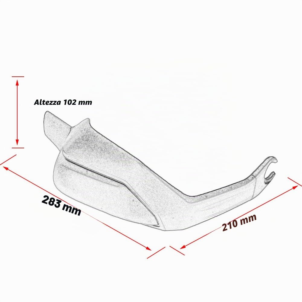 Paramani per Moto Honda X-ADV 750 XADV 750 X ADV 750 2017-2020 Protezione Manubrio Accessori Nero