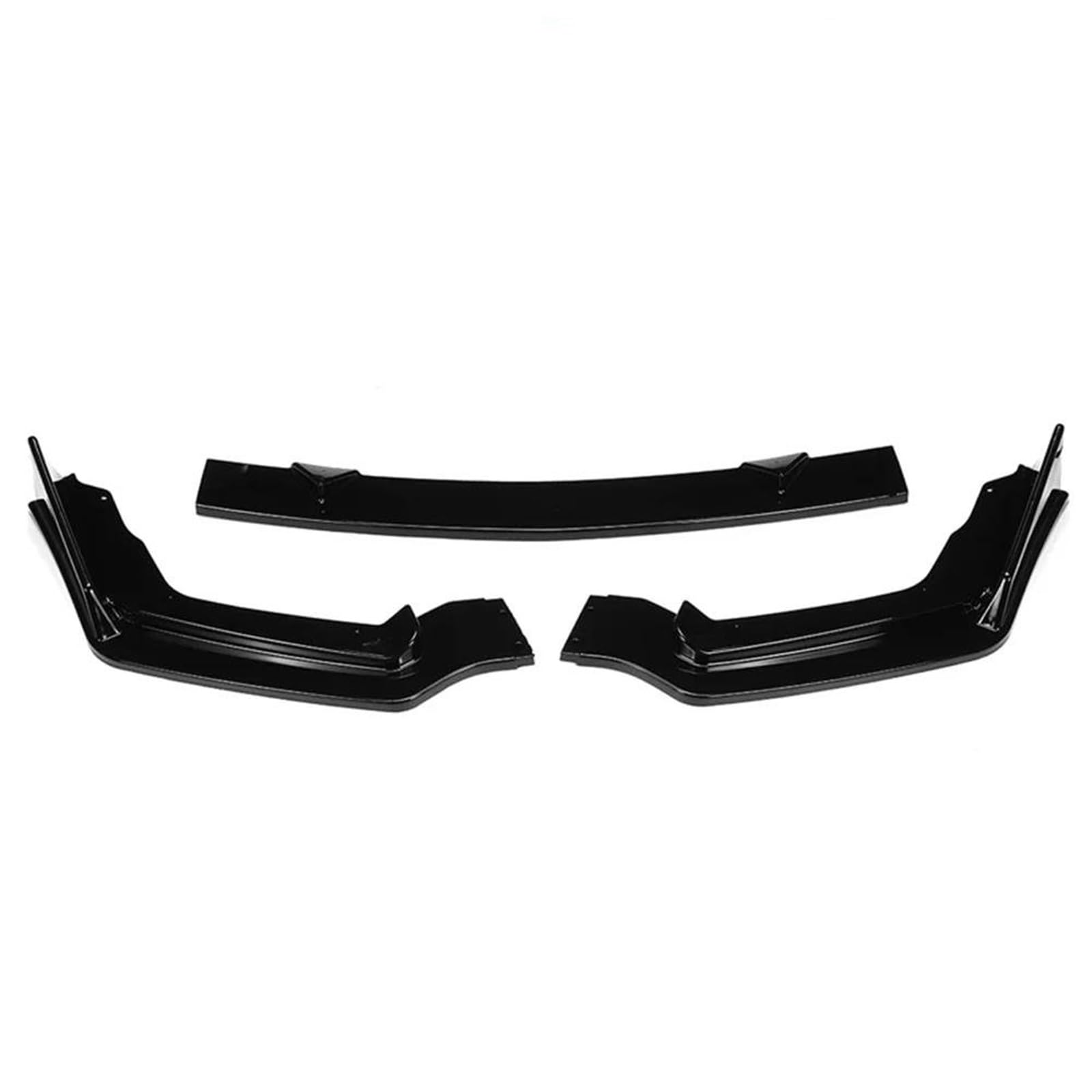 Front Bumper Lip For Infiniti Q50 Standard/Sport Version 2014-2017 Car Front Bumper Splitter Lip Spoiler Diffuser Guard Cover(Standard Black)