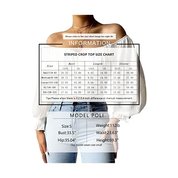 MIRACMODA-Womens-Elegant-Off-The-Shoulder-Puff-Sleeve-Blouse-Summer-Chiffon-Slim-Fit-Party-Crop-Top MIRACMODA Womens Elegant Off The Shoulder Puff Sleeve Blouse Summer Chiffon Slim Fit Party Crop Top Apricot