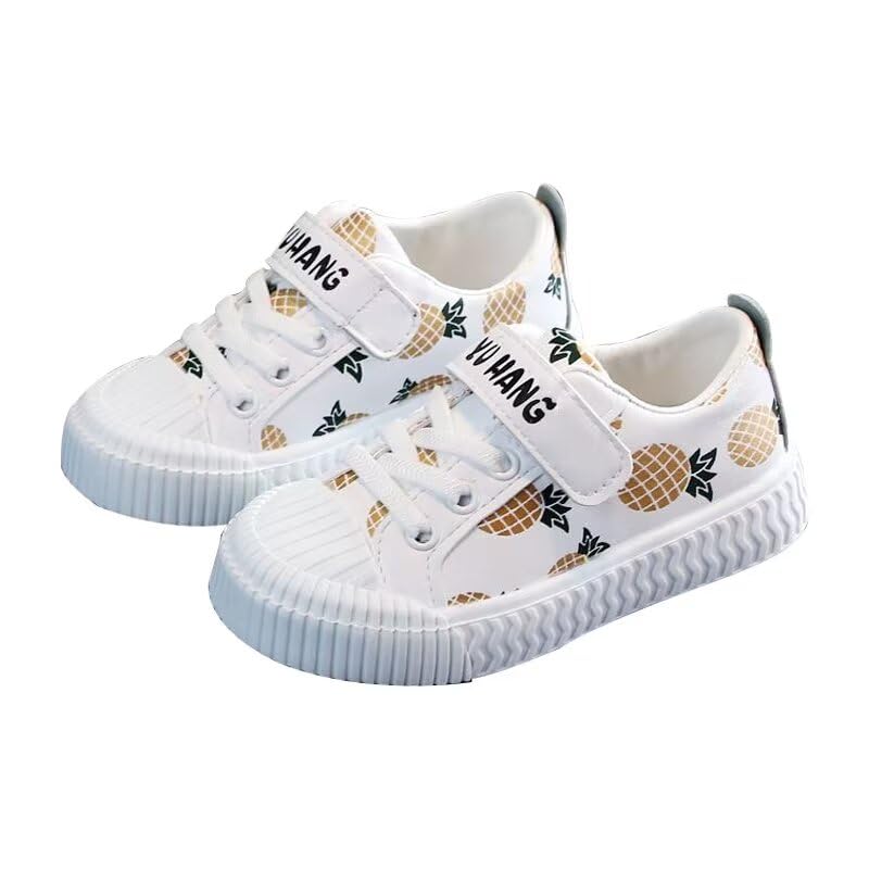 Kids Girl Lovely Fruit Casual Sneakers for Outdoor School Running Walking