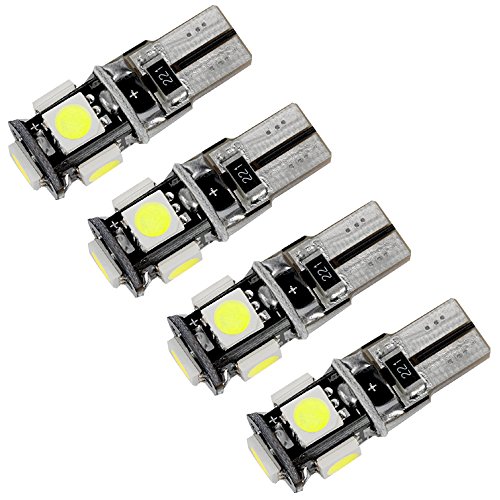 Muchkey Car Led Interior Light Bulb for Focus 2011-2016 Replacement Car Dome Light Bulb Kit 4pcs White