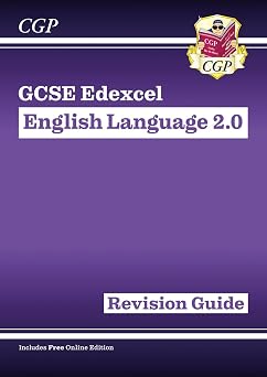 New GCSE Edexcel English Language 2.0 Revision Guide includes Online Edition