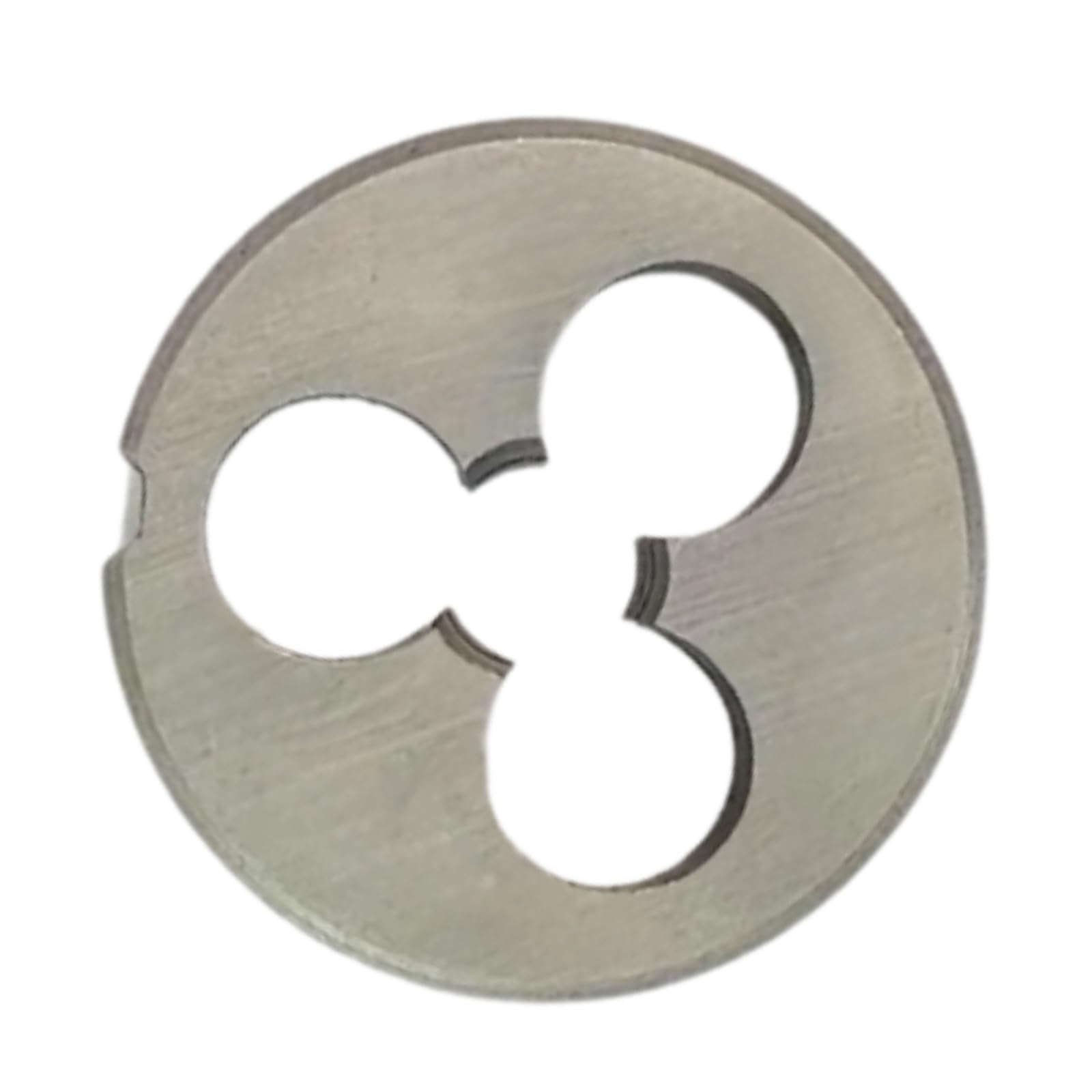 HKEJSJWA Right Hand Round Die, M2 M2.2 M2.5 Alloy Steel Screw Threading Dies, Metric Round Thread Die(M2.2x0.45 OD 16)