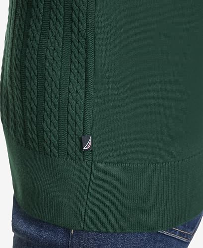Image of Nautica Women's V-Neck Cable Polo Long Sleeve
