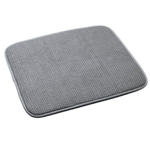 Norpro 16 By 18-Inch Microfiber Dish Drying Mat, Gray #TOP21