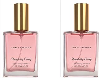 Eau de Toilette Strawberry Candy de larga duración, Perfume portátil, Aroma fresco a fresa, 30 ml - Clásico y elegante, ideal para cualquier ocasión, vigorizante y relajante.