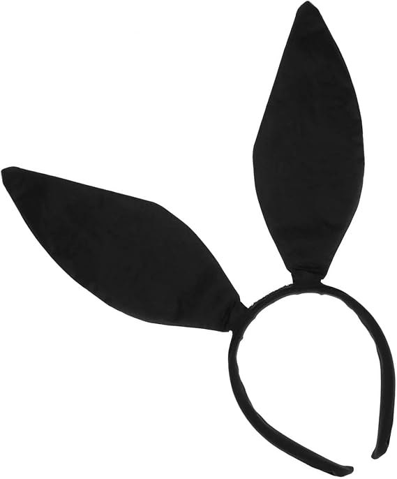 Plush Bunny Ears Headband Easter Rabbit Ears for Teens and Adults Halloween Costumes Cosplay Party Supply