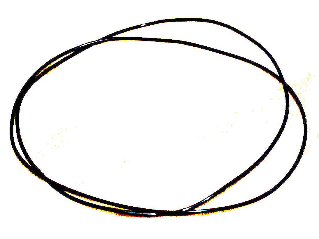 New Replacement 2 BELT SET for SONY TC-WR10 Cassette Player Tape Deck