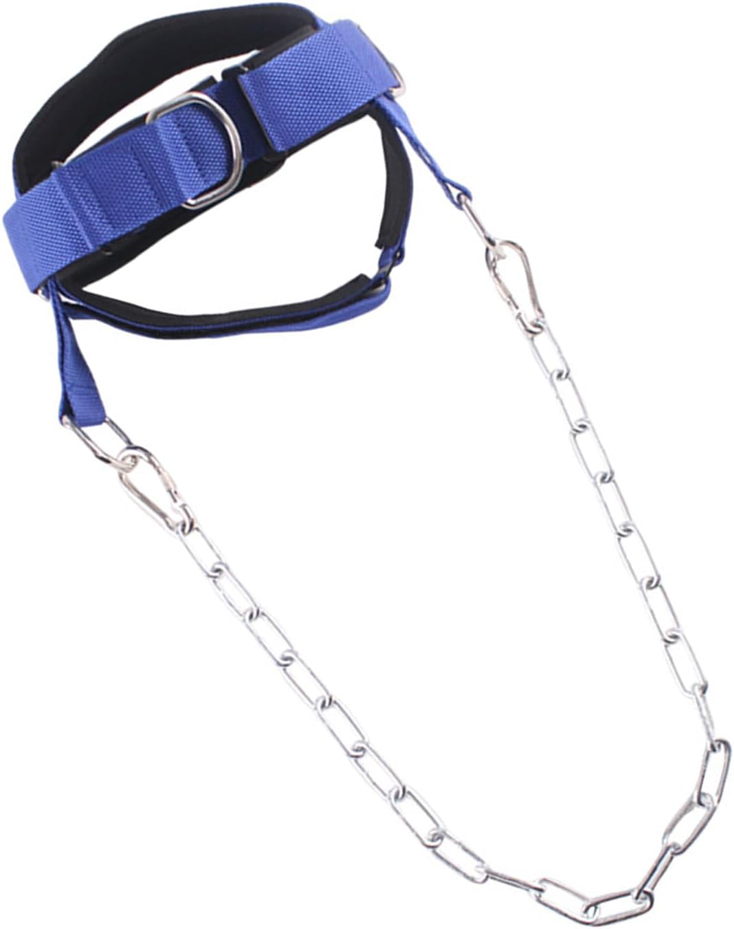 Fitness Neck Harness Neck Exerciser With Steel Chain Adjustable Chin And Head Strap Neck Trainer For Adult Gym Fitness