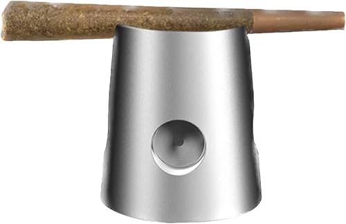 Miniatura 4 de Cigarrillo magnético de aluminio y rollos de cono prerolleado, extintores instantáneos de cigarrillos para conos crudos (1 cada uno) (plata)