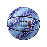 ⇦Material de alta calidad: la pelota de baloncesto reflectante holográfica está hecha de material de PU de alta calidad, que está bien hecho, es resistente al desgaste, no es fácil de filtrar y tiene un rebote estable.
