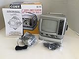 Coby CX-TV1 5' Black-and-White TV with AM/FM Tuner