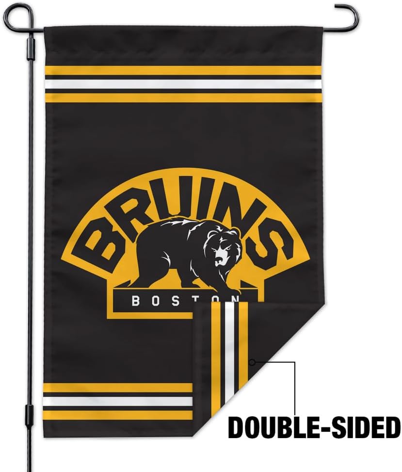 NHL Boston Bruins Logo Garden Yard Flag