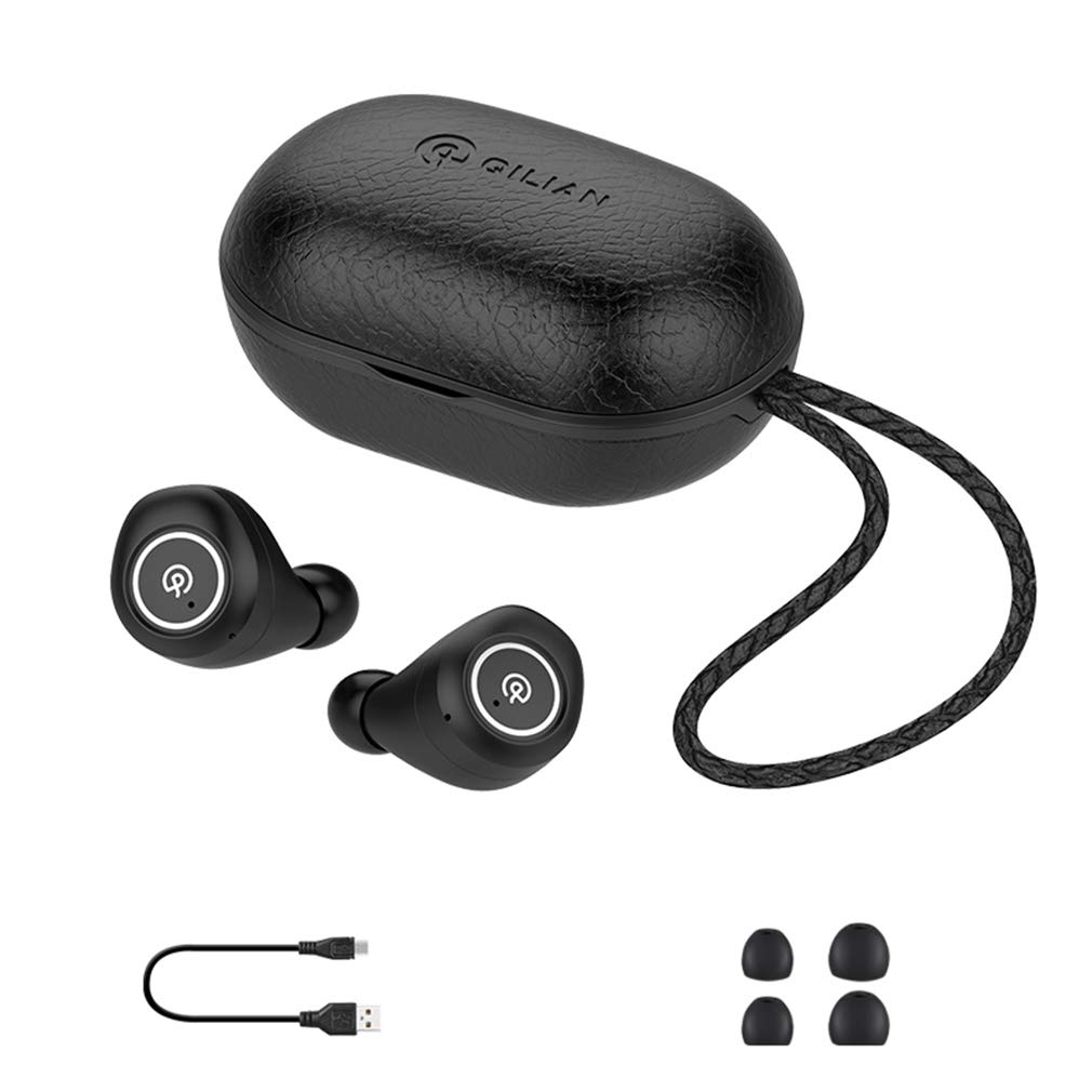 Cotini Two-ear Wireless Bluetooth Headset 5.0 Earbuds Into The Ear Heavy Bass Sport Waterproof And Sweat-proof, Stereoscopic Noise-cancelling Soundproofing Headphones