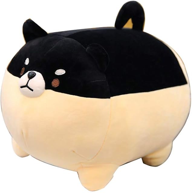 OUKEYI Stuffed Animal Shiba Inu Plush Dog Toy Anime Corgi Kawaii Plush Soft Pillow, Plushies Shiba Inu Plush Plush Toy Pillows Doll Dog,Plush Toy Gifts for Girl Boy (16 inch )