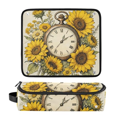 Bolsa de Viaje para Herramientas de Cabello con Almohadilla Resistente al Calor para Plancha, Alisadores, Rizos - Accesorio de Viaje Portátil miniatura 3