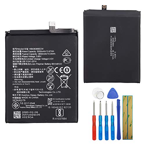 E-YIIVIIL Replacement Battery HB436380ECW Compatible with Huawei P30 ELE-AL00 ELE-AL10 with Tools