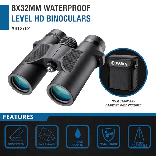 Binoculares Barska Level HD impermeables 8x32 miniatura 2
