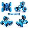 Hamdol Remote Control Car for Kids, 360° Rotating RC Stunt Car Double-Sided 4WD Electric Vehicle with LED Lights, 2.4GHz Rechargeable Toy Cars for Boys Girls Age 6 7 8 9 10 11 12, Birthday Gift #1