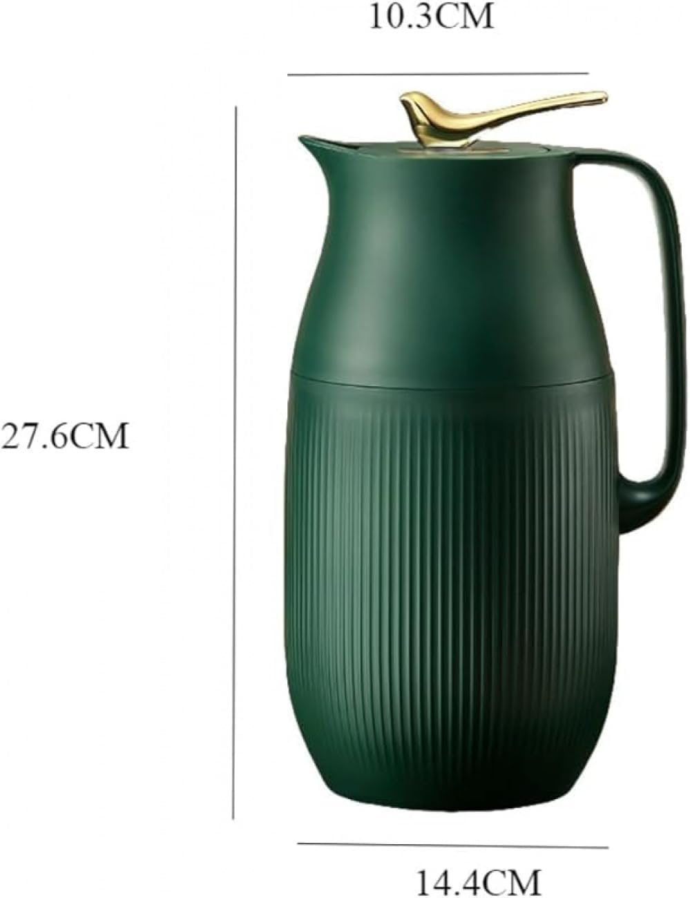 Xiraivke 保温ポット おしゃれ 卓上ポット 魔法瓶 断熱ポット 軽量 大容量 実用 コールドケトル ピッチャー 高い保温効力