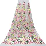 Facile à utiliser : ce tissu en tulle peut être facilement coupé en n'importe quelle longueur et en différentes formes avec n'importe quel ciseaux à tissu et machine à coudre domestique, ce qui convient très bien aux débutants et aux amateurs de bricolage professionnels.