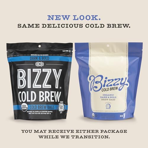 Bizzy Organic Dark & Bold Cold Brew Bags