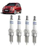 Kit 4 candele ZKR7 compatibile con Fiat panda 312_ 1.2 Benzina 2012+