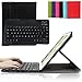 Price comparison product image Besmall ipad 2/3/4 Keyboard Case, Ultra-Slim Removable Wireless Bluetooth Keyboard Keyboard PU Folding Leather Folio Keyboard Case Cover For Apple ipad 2/3/4 Built in Stand Function-Black
