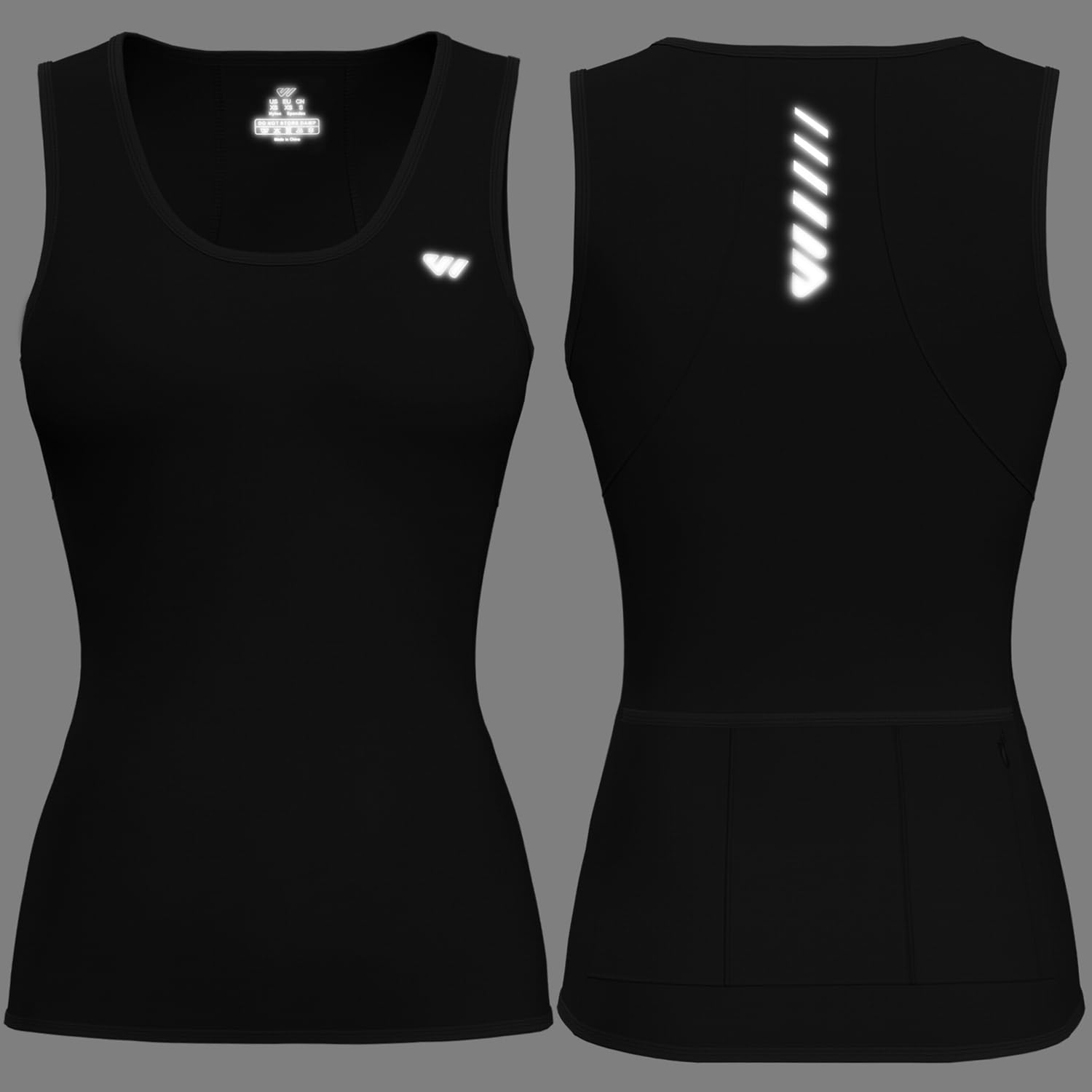 Lo.gas Fahrradtrikot Damen äRmellos,Radtrikot Atmungsaktiv Rennrad Trikot Fahrradshirt Mountainbike Frauen Sport Shirts FüR Damen Tank Top 1-2 Pack Tanktop