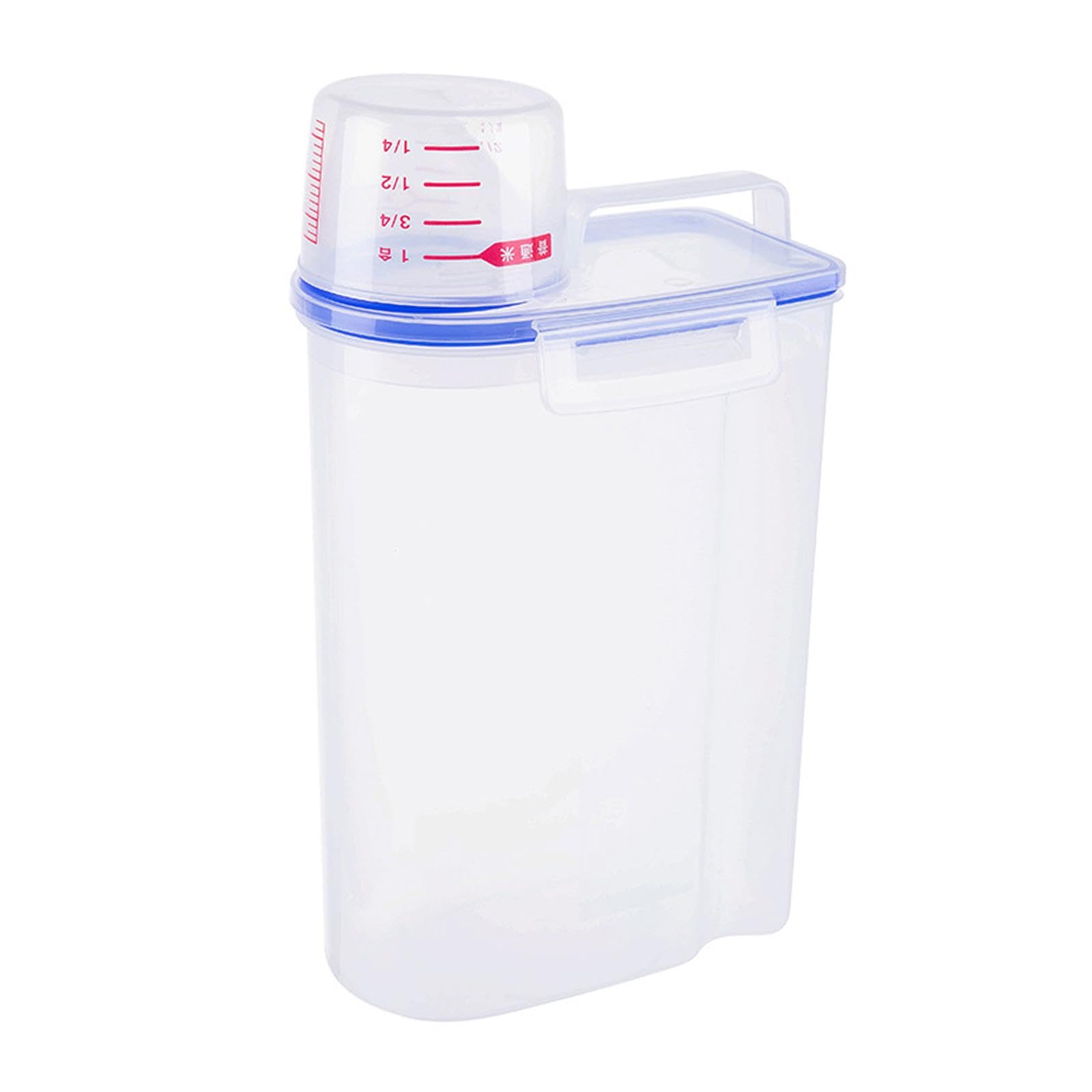 MERISHOPP Laundry Powder Storage Container 2L Laundry Soap Dispenser for Home Bathroom-picture-11