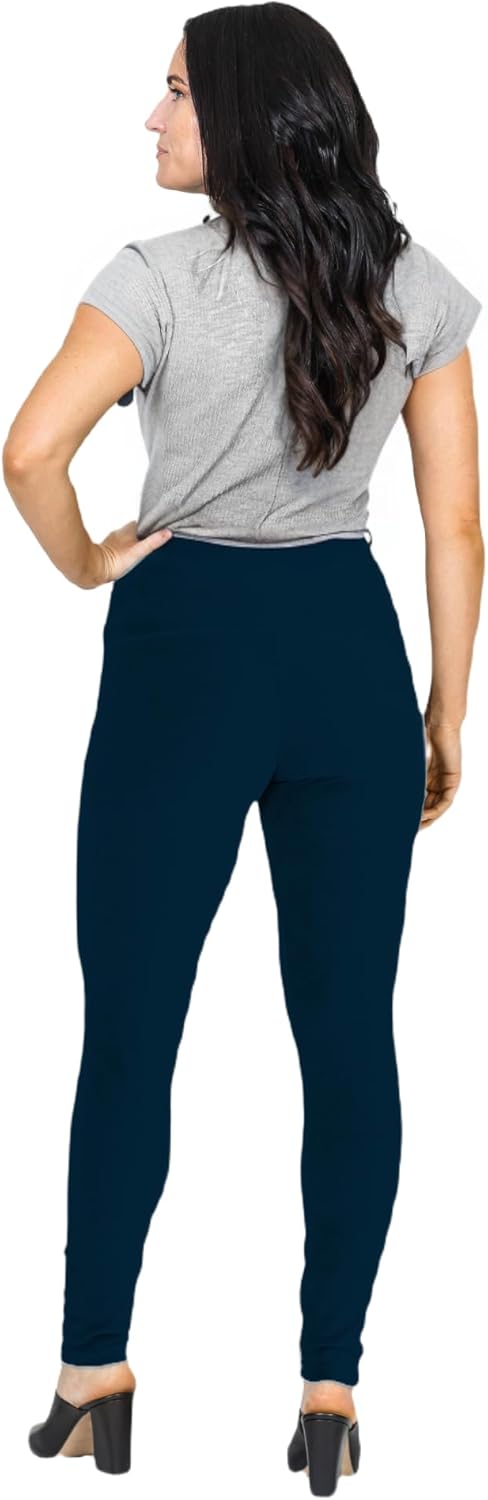 INTRO. Tummy Control High Waist Pull-On Knit Corduroy Legging