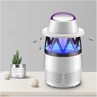 Mosquito Trap Mosquito Killer - Physical Uv Light Wave Mosquito Lamp,Safe Non-Toxic Silent Mosquito Trap Repellent,Bedroom Kitchen Dining Room Led Mosquito Killer Lamp (B)