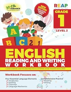 Paperback K12Guidance English Reading & Writing Workbook -Grade 1- Level 2 Book