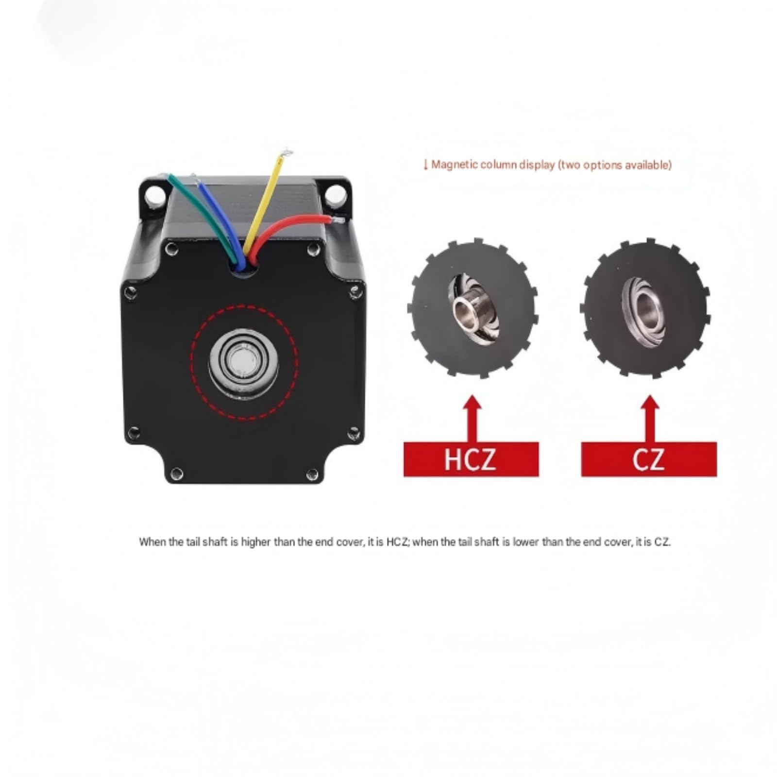 6.0A 800N.cm 4 piezas de impresión 3D del grado 1,8 motor paso a Nema34 las ventajas con el agujero magnético CZ la base motor