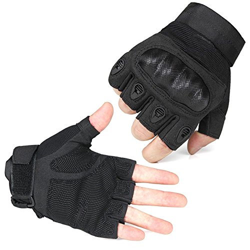 Ventilate Wear-resistant Tactical Gloves Hard Knuckle and Foam Protection for Shooting Airsoft Hunting