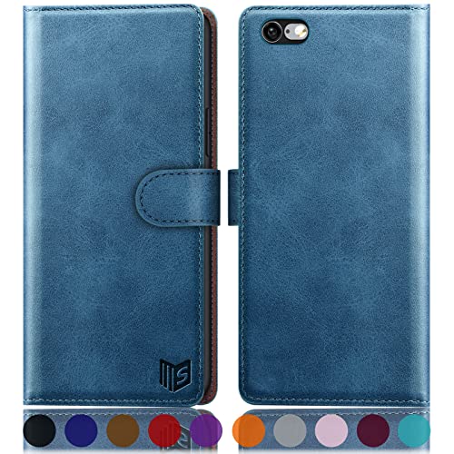 [Dieci colori tra cui scegliere e sparare reale]---Tutte le immagini delle custodie a portafoglio in pelle per iPhone 6S/6 sono in natura vera e propria, si prega di essere certi che le informazioni per acquistare!