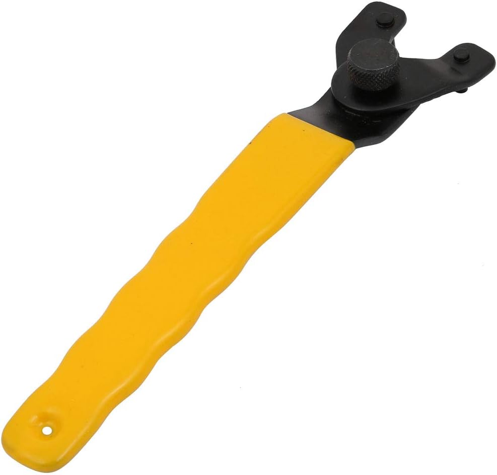 Aexit Angle Grinder Hand Operated Tools Tool Accessory Metal Open Adjustable Ended Wrench Spanner Model:15as303qo769
