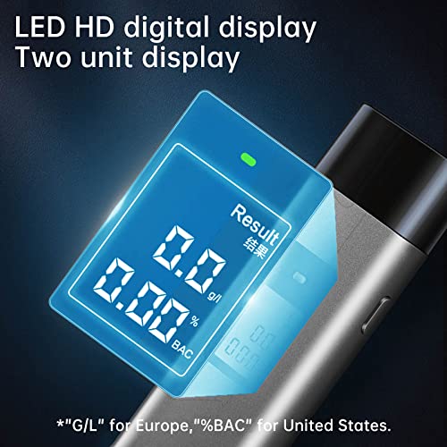 Lydsto Breathalyzer, Professional-Grade Accuracy Portable Breath Alcohol Tester For Personal & Professional Use, Drivers Home Use #TOP5