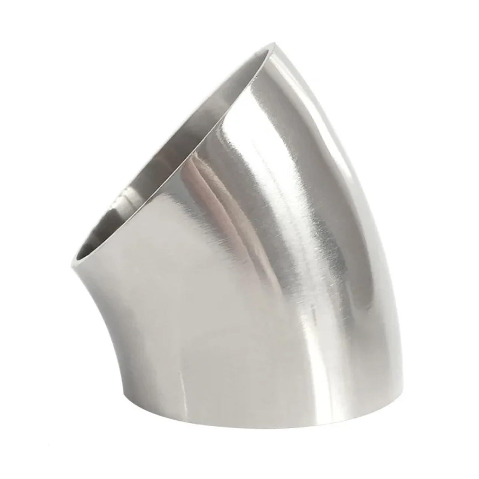 AARTERZZA 1pc 19mm/25mm/32mm/38mm/45mm/51mm/63mm/76mm OD SS304 Stainless Steel Weld 45 Degree Elbow Pipe Fitting (45mm x 1.5mm) Pipe Fitting