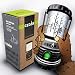 CEDAR® 3-Mode LED Camping Lantern - Gray - White Red Light SOS Signal - 30-Day Low Power Mode - Super Bright 300 Lumens - Water Resistant - Aluminum Carabiner - Backpacking - Hiking - Emergencies