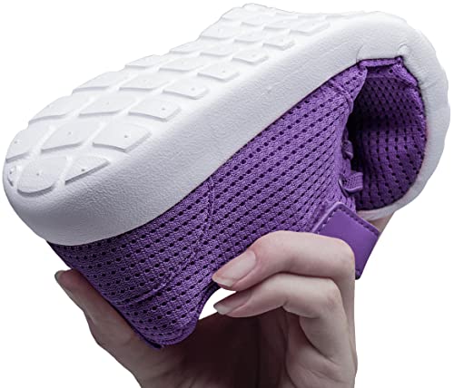Image of TOEDNNQI Kids Shoes Toddler Boys Girls Lightweight Strap Sneakers