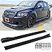 DREAMOTOR 2PCS Universal Car Side Skirts, 86.6