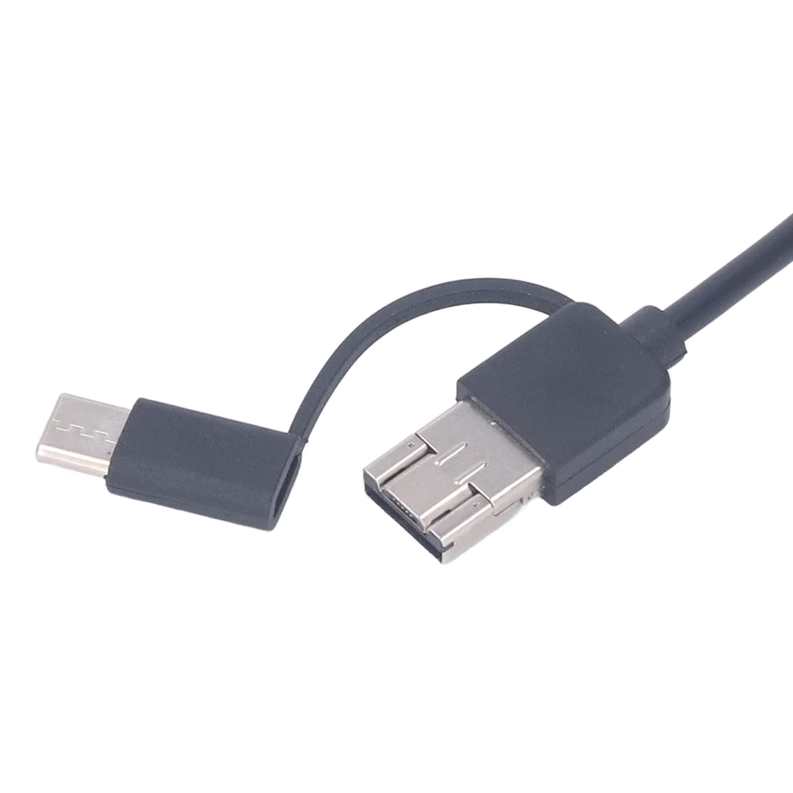 Kamera endoskopowa USB typu C 3 w 1, wodoszczelna IP67, kamera inspekcyjna ze światłem, długość 5 m