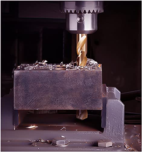 Hss Cobalt Drill Bit Set 19/64 Inch 10Pcs M35 Co Twist Jobber Length Steel Metal Drill Bits #TOP4