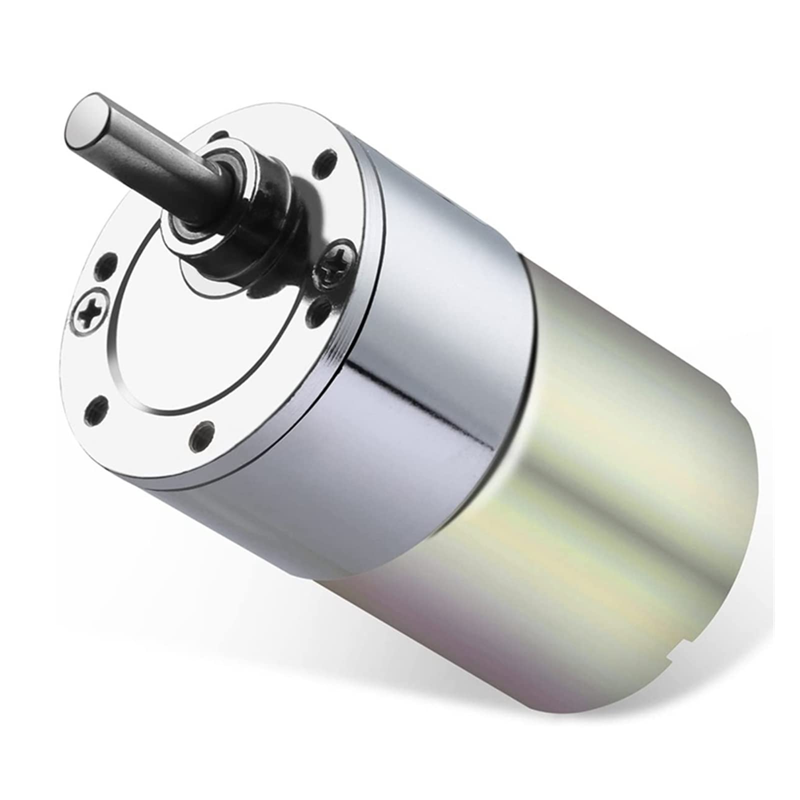 DC 12V 30RPM Gear Motor High Torque Electric Mini Speed Reduction Geared Motor Eccentric Output Shaft 37mm Gearbox dc motor