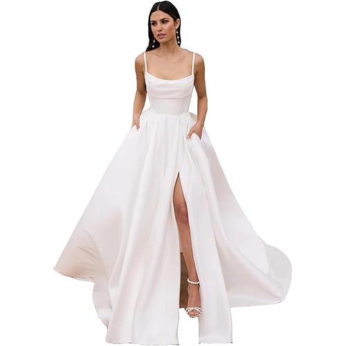 WaterDress Beach Wedding Dresses for Bride 2024 Lace Boho Bridal Wedding Gowns WDW002