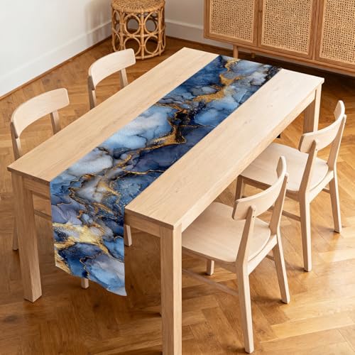 Image of Nuxovilar Table Runner, Flax Table Runner 13x72 in