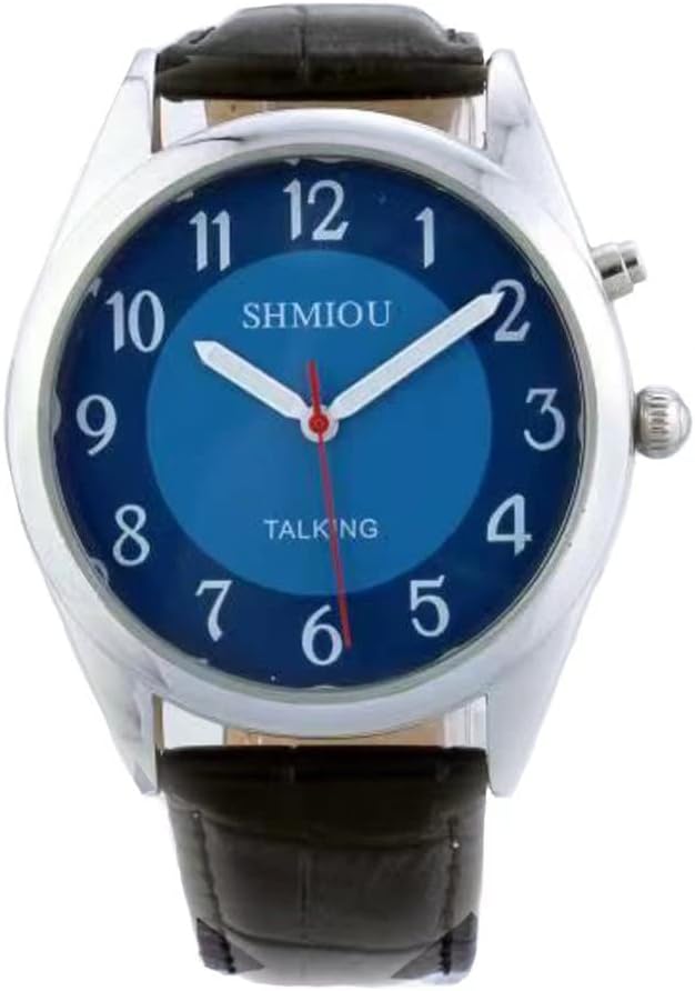 Atomic English Talking Watch for Seniors Men and Women Talking with Day
