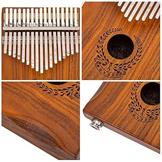 WYZQ 17 Touches Kalimba Solide Acacia Pouce Haut-Parleur de Piano électrique Pick-up Portable Doigt Piano Cadeaux pour… - Les Beatles, Paul McCartney, John Lennon, RIngo Starr, George Harrison WYZQ 17 Touches Kalimba Solide Acacia Pouce Haut-Parleur de Piano électrique Pick-up Portable Doigt Piano Cadeaux pour… – Image 2